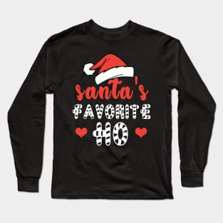 santas favorite ho gifts.funny christmas gifts.christmas gifts Long Sleeve T-Shirt